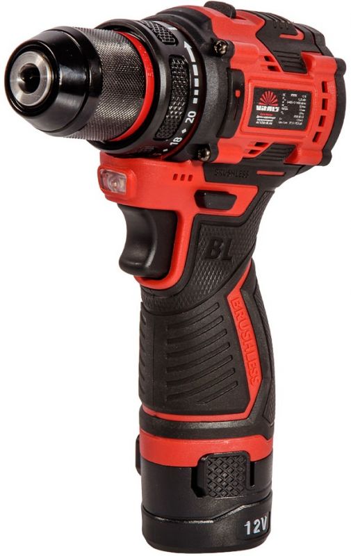 Шурупокрут-дриль акумуляторний Vitals Master AU 1232c BL Kit 12В акб 1х2А·год 32Нм 400·1400об/хв 1.37кг