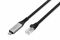 Кабель DIGITUS Ethernet USB-C - RJ45 CAT 6A S/FTP, 1 Gbit/s, 3m, LSZH
