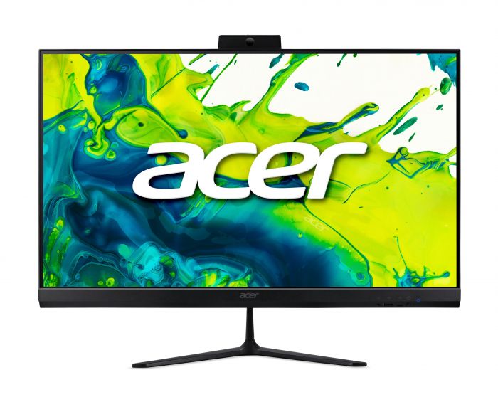 Комп'ютер персональний моноблок Acer Aspire C27-2G 27" FHD, Intel 5-120U, 32GB, F1TB, UMA, WiFi, кл+м, Lin, чорний