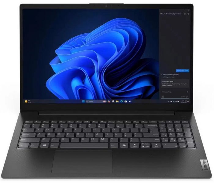 Ноутбук Lenovo V15-G5 15.6" FHD IPS AG, Intel i5-13420H, 8GB, F256GB, UMA, DOS, чорний