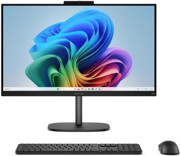 Комп'ютер персональний моноблок HP OmniStudio 27" FHD IPS, Intel 7-240H, 24GB, F512GB, UMA, WiFi, кл+м, DOS, чорний