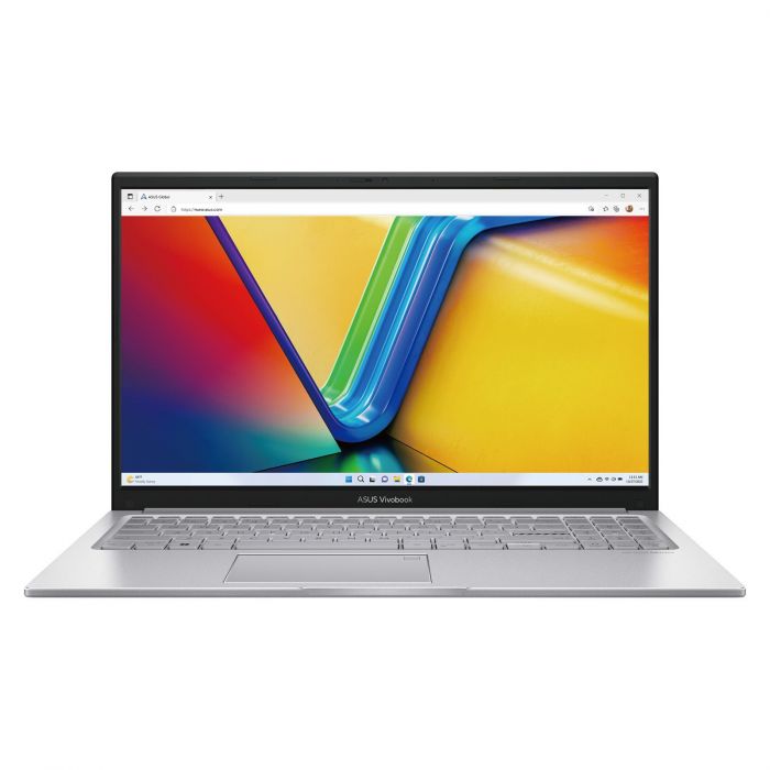 Ноутбук ASUS Vivobook 15 X1504MA-BQ133 15.6" FHD IPS, Intel 7 350U, 16GB, F1TB, UMA, NoOS, Сріблястий