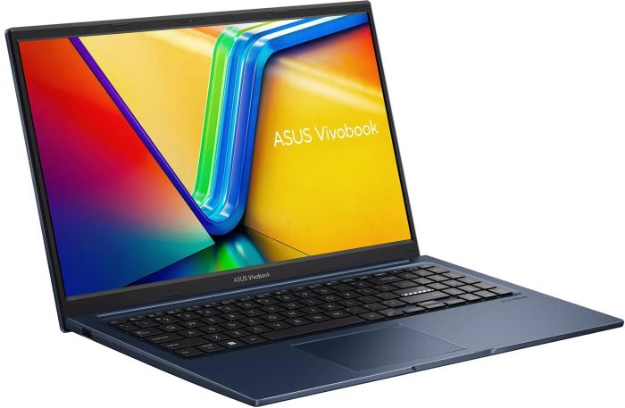 Ноутбук ASUS Vivobook 15 X1504MA-BQ132 15.6" FHD IPS, Intel 7 350U, 16GB, F1TB, UMA, NoOS, Блакитний