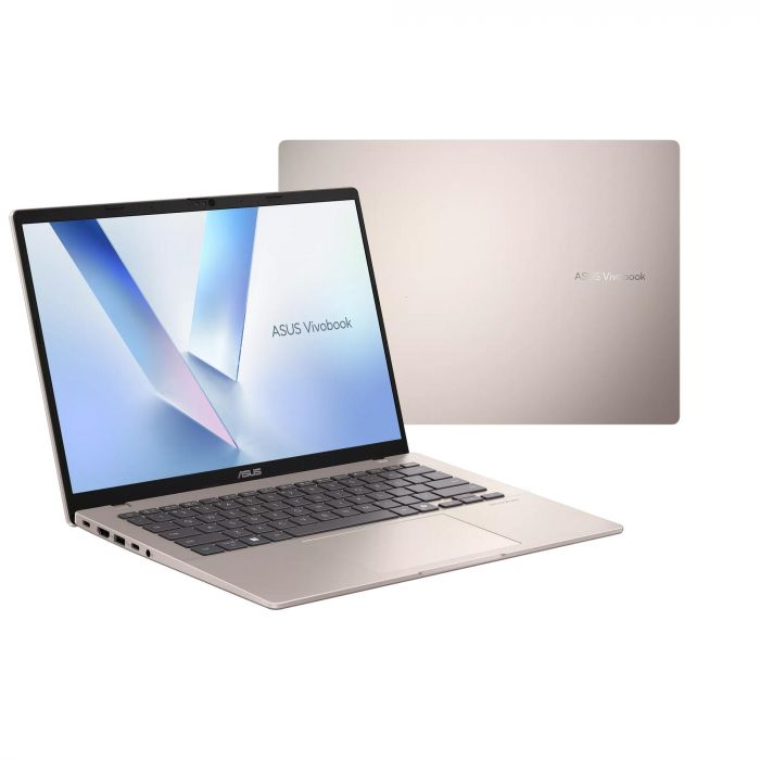 Ноутбук ASUS Vivobook 14 M1407KA-LY142 14" WUXGA IPS, AMD AI 5 330, 16GB, F512GB, UMA, NoOS, Золотистий