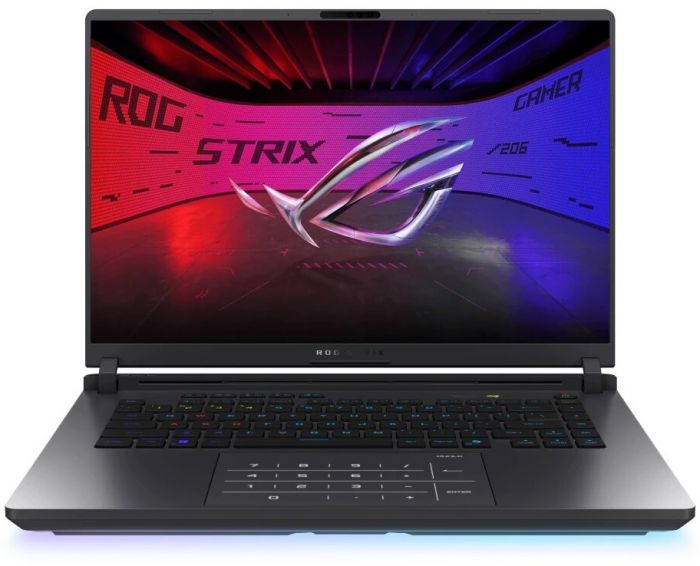 Ноутбук ASUS ROG Strix G16 G615LW-S5204 16" WQXGA IPS, Intel Ultra 9 275HX, 32GB, F1TB, NVD5080-16, noOS, Сірий