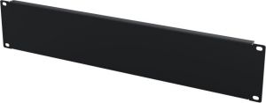 Панель-заглушка MIRSAN 2U, 19", з гвинтовим типом кріплення, чорна