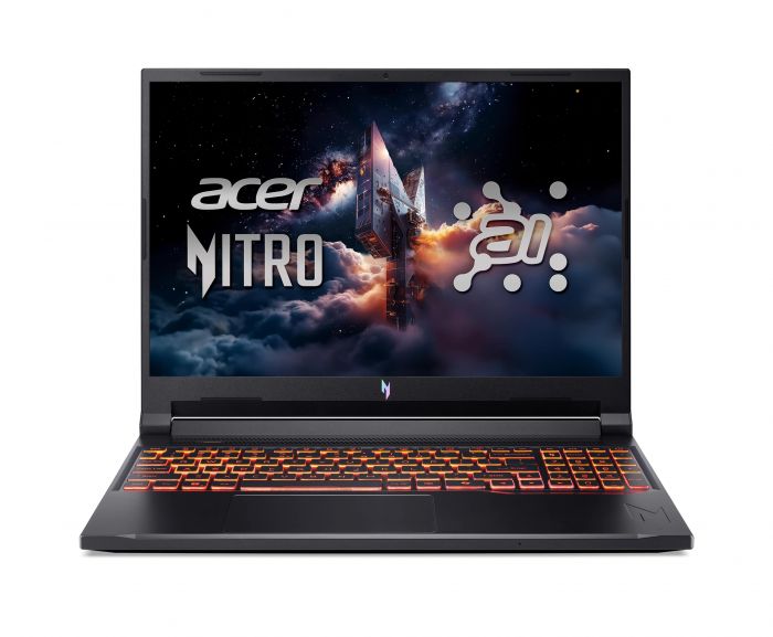 Ноутбук Acer Nitro V 16 ANV16-42 16" WUXGA IPS, AMD R5-240, 16GB, F1TB, NVD4050-6, Lin, чорний