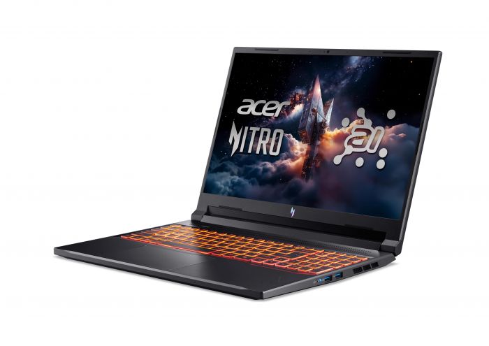 Ноутбук Acer Nitro V 16 ANV16-42 16" WUXGA IPS, AMD R5-240, 16GB, F1TB, NVD4050-6, Lin, чорний