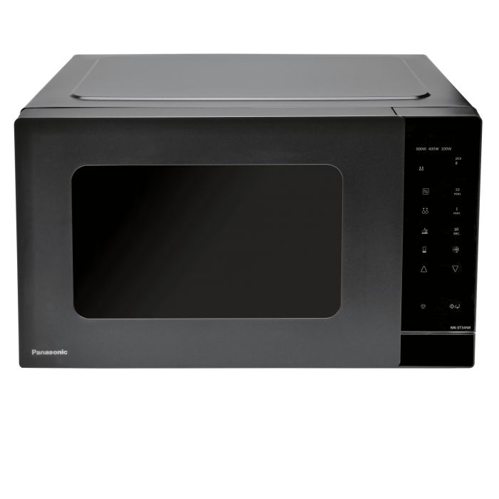 Мікрохвильова піч Panasonic, 25л, 900Вт, дисплей, відкр.кнопкою, чорний