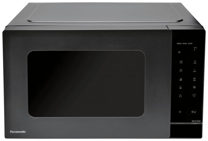 Мікрохвильова піч Panasonic, 25л, 900Вт, дисплей, відкр.кнопкою, чорний