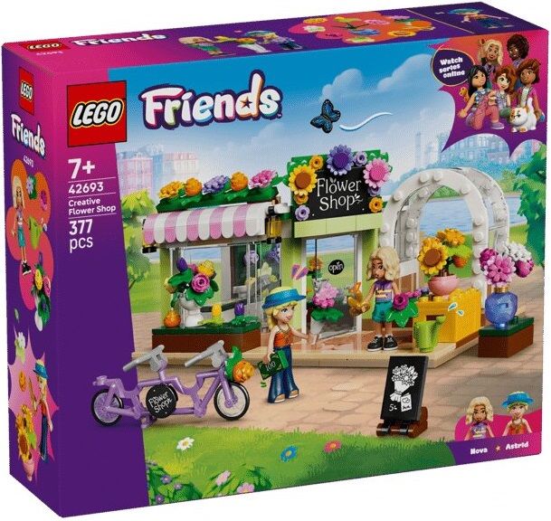 Конструктор LEGO Friends Творча квіткова крамниця