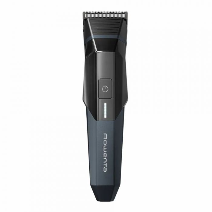 Тример Rowenta X Series 700, для голови, носа, вух і тіла, мережа+акум., роторний мотор, насадок-12, чохол, титан.напил., чорно-синій