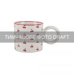 Чашка ARDESTO Cherry, 330мл, порцеляна, багатокольоровий