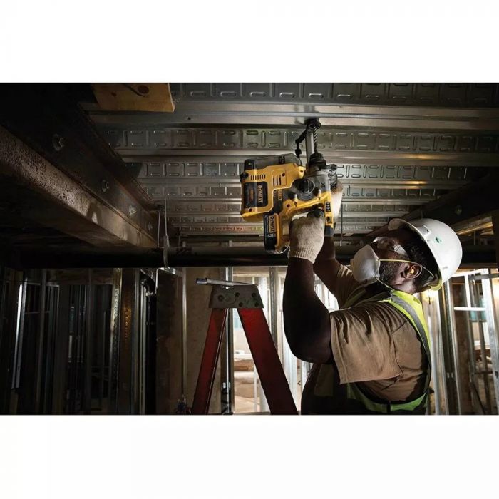 Перфоратор акумуляторний DeWalt SDS PLUS 18В 2.1Дж 0-1100об/хв 0-4600уд/хв 3 режими, кейс 2.5кг без АКБ і ЗП