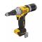 Заклепочник акумуляторний DeWALT 18В XR Li-Ion 18В 20000Нм 4.8-6.4мм 3шт кейс 1.65кг без АКБ та ЗП