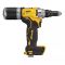 Заклепочник акумуляторний DeWALT 18В XR Li-Ion 18В 20000Нм 4.8-6.4мм 3шт кейс 1.65кг без АКБ та ЗП