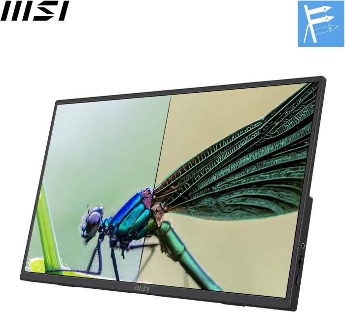 Монітор портативний MSI 15.6" PRO MP165-E6 HDMI, 2xUSB-C, MM, IPS, Case