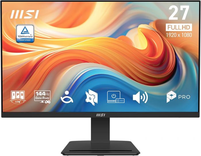 Монітор MSI 27" PRO MP273-E14A D-Sub, HDMI, DP, Audio, IPS, 144Hz, 1ms, sRGB 102%, FreeSync