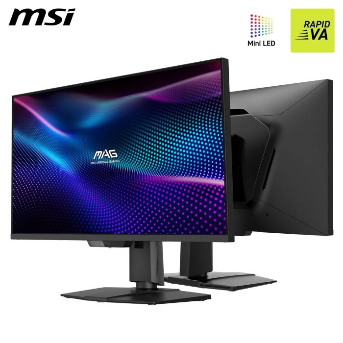 Монітор MSI 27" MAG 274QPF X30MV 2xHDMI, DP, Audio, miniLED, 2560x1440, 300Hz, 0.5ms, DCI-P3 97%, AdaptiveSync, Pivot, HDR1000