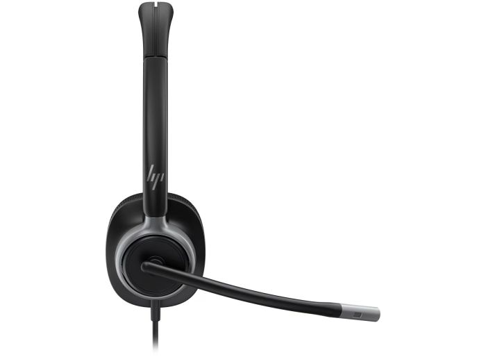 Гарнітура комп'ютерна стерео On-ear HP Poly Mission 625, USB-A, USB-C, 2 x Uni-mic, AI noise reduction, Teams, Zoom, Google Meet, чорний