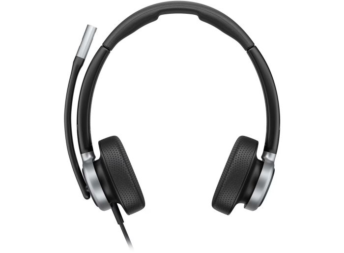 Гарнітура комп'ютерна стерео On-ear HP Poly Mission 625, USB-A, USB-C, 2 x Uni-mic, AI noise reduction, Teams, Zoom, Google Meet, чорний