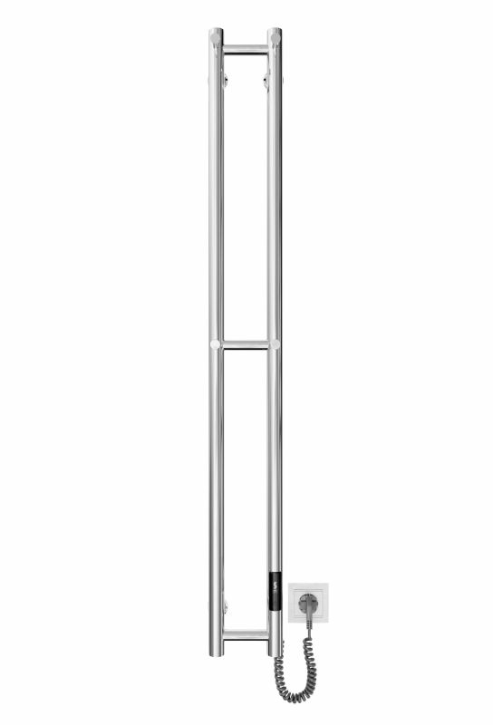 Рушникосушка Mario e-INOX Соле TR 2.0 K, 1170х140х100мм, таймер-регулятор, нерж.сталь, хром