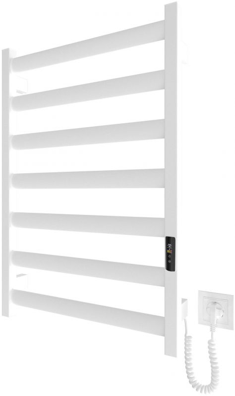Рушникосушка Hygge Family Chester TR 4.0, 770x530х80хмм, таймер-регулятор, сталь, білий мат.