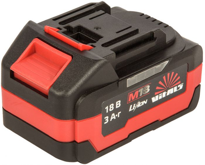 Акумулятор Vitals ASL 1830ns 5С 18В 3А·год 0.64кг