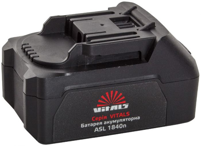 Акумулятор Vitals ASL 1840n 10C 18В 4А·год 0.64кг