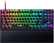 Клавіатура механічна Razer Huntsman V3 Pro TKL 8KHz, 84key, Analog Optical Switch Gen-2, USB-A, EN, RGB, чорний