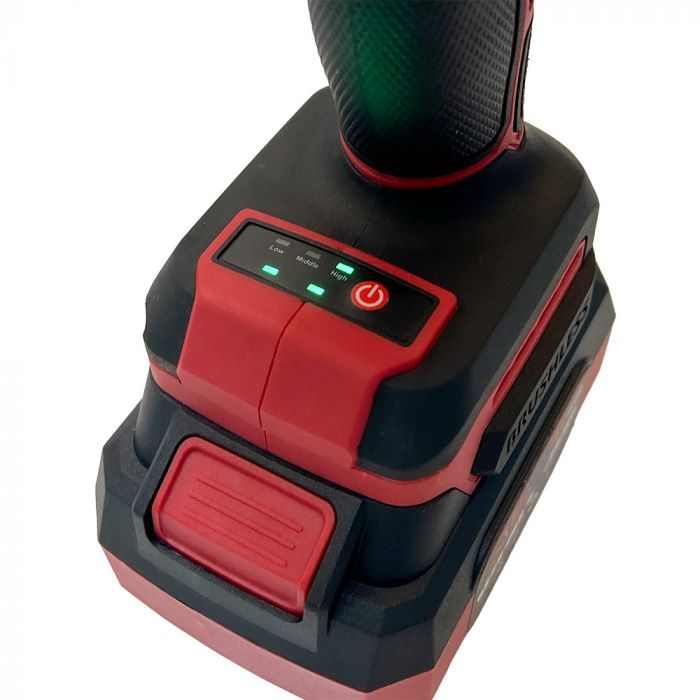 Гайковерт ударний акумуляторний Vitals Master AT 1835с BL Kit 18В 1х4А·год до 2300об/хв 3200уд/хв 350Нм квадрат 1/2" ЗП та кейс 2.78кг