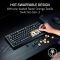 Клавіатура механічна Razer BlackWidow V4 TKL HyperSpeed, 87key, Orange Switch Gen-3, USB-A/WL/BT, EN, RGB, чорний