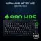 Клавіатура механічна Razer BlackWidow V4 Low-profile TKL HyperSpeed, 87key, Yellow Switch, USB-A/WL/BT, EN, RGB, чорний