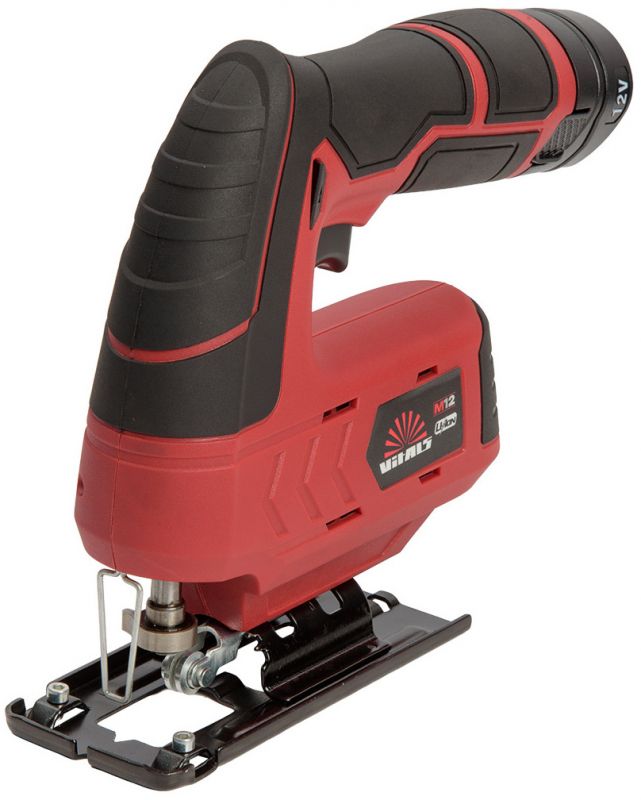 Лобзик акумуляторний Vitals Master Ef 1265c Kit 12В 1х2.0А·год 0-2200об/хв хід 19мм ЗП 1.04кг