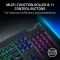 Клавіатура механічна BlackWidow V4 Low-profile HyperSpeed, 104key, Yellow Switch, USB-A/WL/BT, EN, RGB, чорний