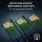 Клавіатура механічна BlackWidow V4 Low-profile HyperSpeed, 104key, Yellow Switch, USB-A/WL/BT, EN, RGB, чорний