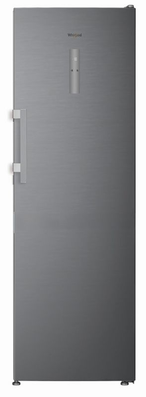 Холодильна камера Whirlpool, 186.5x59.7х70.9, холод.відд.-365л, D, NF, дисплей, інв., зона нульова, нерж