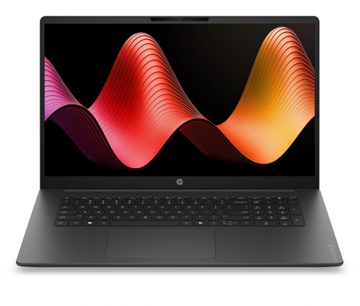 Ноутбук HP OmniBook 3 AI PC 17-dn0002ua 17.3" FHD IPS AG, AMD R7 250, 16GB, F512GB, UMA, DOS, чорний