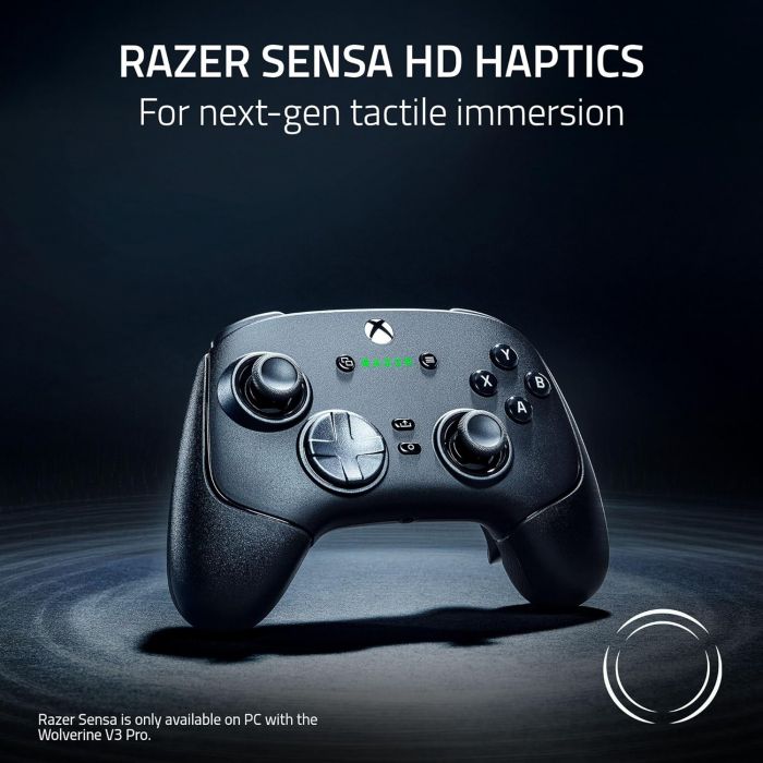 Геймпад Razer Wolverine V3 Pro для Xbox X|S & PC, USB-A/WL, 3м, чорний
