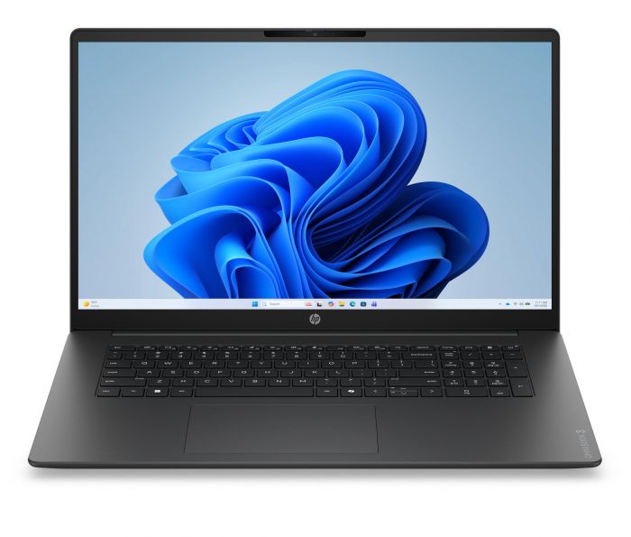 Ноутбук HP OmniBook 3 17-dp0002ua 17.3" FHD IPS AG, AMD R5-130, 16GB, F512GB, UMA, Win11P, чорний