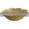 Салатник ARDESTO Golden ice 27.5x8.7см, 2000мл, скло, золотистий