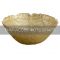 Салатник ARDESTO Golden ice 16x5см, 460мл, скло, золотистий