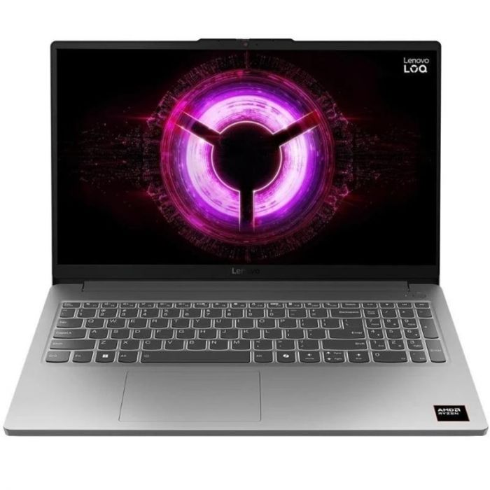 Ноутбук Lenovo LOQ-15ARP10E 15.6" FHD IPS AG, AMD R5-150, 16GB, F512GB, NVD3050-6, DOS, сірий