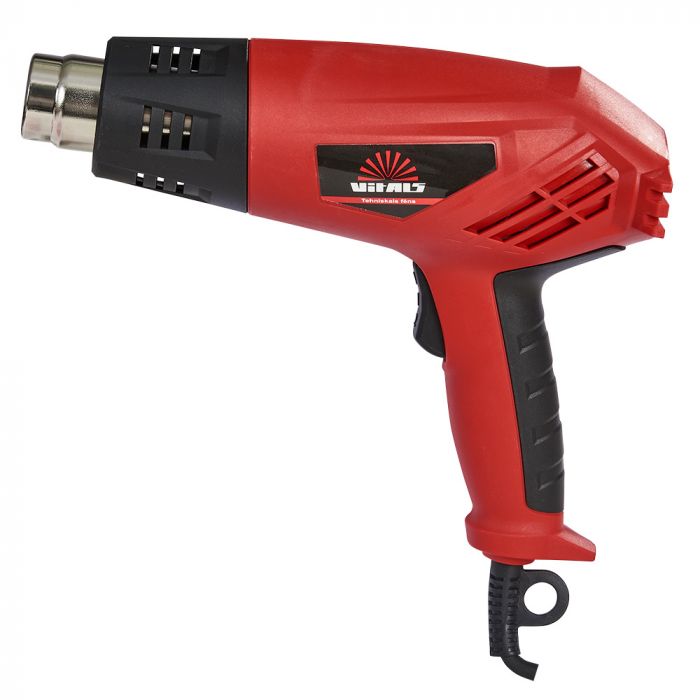 Фен будівельний Vitals Tf 202JS 2000Вт 350/550°C 260-550л/хв 0.72кг