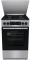 Плита Gorenje комбінована, 70л, 50x60см, металева кришка, дисплей, IconLed, емальовані, сірий
