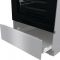 Плита Gorenje комбінована, 70л, 50x60см, дисплей, IconLed, газ на склі, чавун, нерж