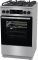 Плита Gorenje комбінована, 70л, 50x60см, дисплей, IconLed, газ на склі, чавун, нерж