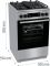 Плита Gorenje комбінована, 70л, 50x60см, дисплей, IconLed, газ на склі, чавун, нерж