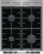 Плита Gorenje комбінована, 70л, 50x60см, дисплей, IconLed, газ на склі, чавун, нерж