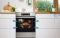 Плита Gorenje комбінована, 70л, 50x60см, дисплей, IconLed, газ на склі, чавун, нерж